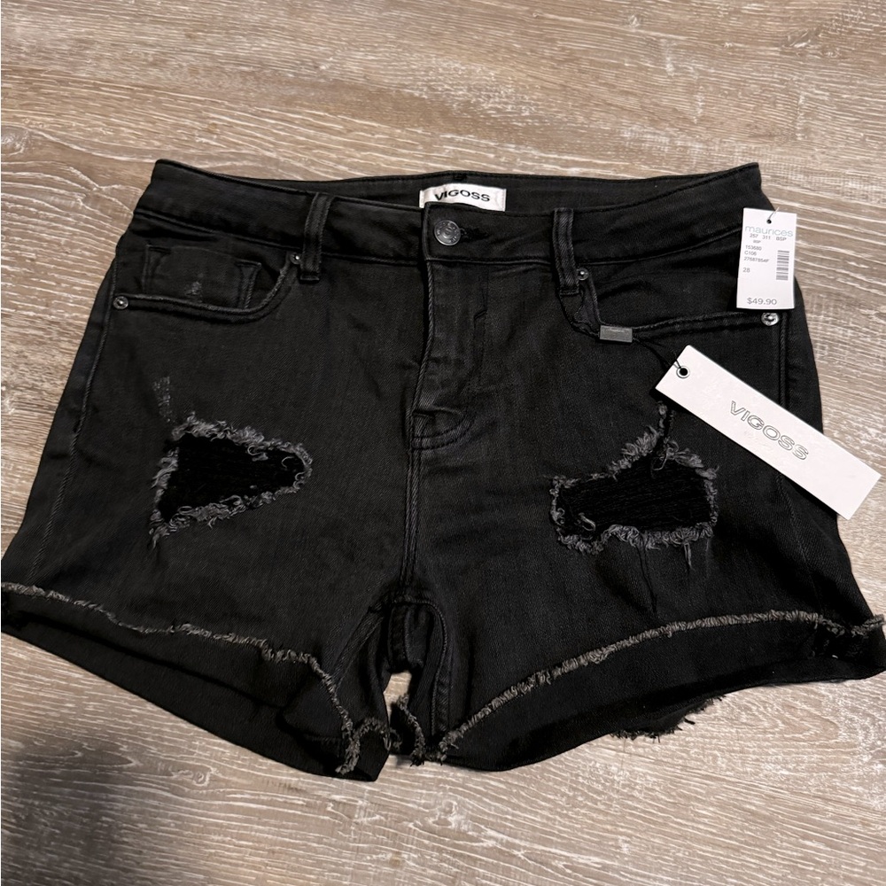 NWT 🖤 Vigoss Black Shorts